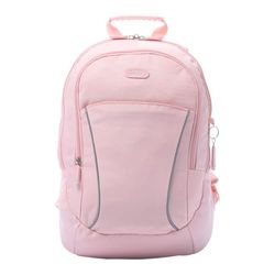 TOTTO - Mochila para Ordenador Portátil de 14 Pulgadas, Modelo Arvar 2.0, Capacidad 22 L, Bolsillo Secreto, Argollas para Candado, Espaldar Ergonómico con Flujo de Aire, Correas en S, Color Peachskin