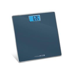 Rowenta Klassieke personenweegschaal, groot display met achtergrondverlichting, hoge capaciteit tot 160 kg, 100 g schaal, ultradun, automatische inschakeling, 31 x 31 cm, BS1504