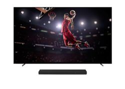 Sony BRAVIA XR, XR-83A80L, OLED, 4K HDR, Google TV, ECO PACK, BRAVIA CORE, Ottimo per PlayStation 5, Metal Flush Surface Design + HT-A3000 Soundbar TV bluetooth a 3.1 canali