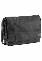 camel active Messenger bag; 251 Laos Bag, 40 cm, Black (Schwarz)