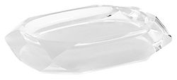 Gedy Chanelle Portasapone, Resina, Bianco, 7,8 x 12 x 2,8