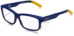 PEGASO 125.020 - Óculos anti-impacto com lentes pré-graduadas, azul e amarelo, +2,0, L