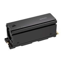 Corsair MP700 Pro avec Refroidisseur 2 to M.2 PCIe Gen5 x4 NVMe 2.0 SSD - M.2 2280 - Jusqu'à 12 400 Mo/s en Lecture Séquentielle - TLC NAND Haute Densité - Noir