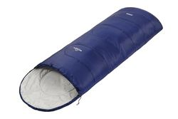 BravEarth Kangaroo Square Summer Sac de Couchage Mixte, Bleu (extérieur) -Gris (intérieur), Taille Unique
