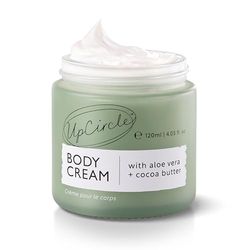 UpCircle Natural Body Cream - For Soothing + Protecting – Aloe Vera, Cocoa Butter and Linseed Oil - Natural, Vegan + Cruelty-Free