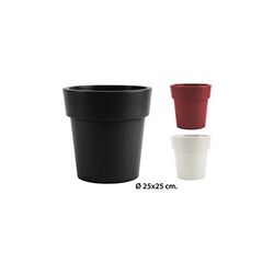 HEGA – Pot de fleurs, – melisa-, Ã ˜ 25 cm