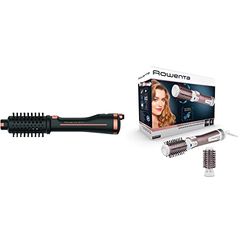 Rowenta·​​Ultimate·​Experience Brosse soufflante 2 en 1 Rotative Sèche et met en forme les cheveux 3 brosses & Brush'Activ Premium Care Brosse soufflante rotative avec poils naturels CF9540F0