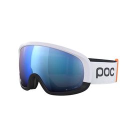 POC Fovea Mid Clarity Comp Unisex Volwassenen, Hydrogen White/Uranium Black/Spektris Blue, One Size
