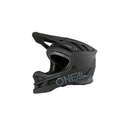 O'NEAL | Mountainbike hjälm | MTB nedförsbacke | Dri-Lex® innerfoder, ventilationsöppningar för luftflöde och kylning, ABS yttre skal | Blade POLYACRYLITE Hjälm SOLID | Vuxna | Svart | Storlek M