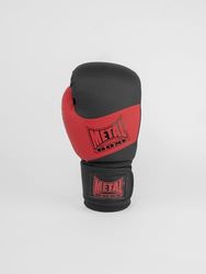 METAL BOXE EV1 Competitie Handschoenen, zwart/rood, 12 oz