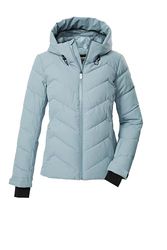 Killtec Giacca da sci da donna, trapuntata, effetto piumino con cappuccio e paraneve KSW 31 WMN SKI QLTD JCKT, 50, 43417-000