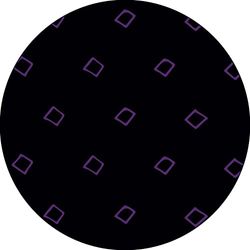 Bonateks, Ronde digitaal bedrukte muismat, antislip onderkant, voor kantoor en thuis, diameter: 22 cm