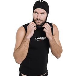 Cressi Base Layer Hood Vest Man 2.5-5mm