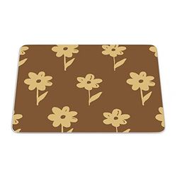 Bonamaison, Rectangle Pop Art Digital Printed Mouse Pad, Non-Slip Base, for Office and Home, Size: 22 x 18 cm