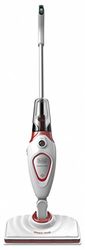 BLACK+DECKER BDS1616R-QS Balai Vapeur Filaire - 1600 W - Réservoir : 350 ml - Temps de Chauffe : 20 s - Longueur du Câble : 5 m - 3 Accessoires - Bactéries et Germes Tués sans Produit Chimique