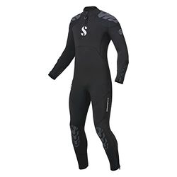 Scubapro EVERFLEX 7.5/5.0 STMR MN M-Caoutchouc Naturel YULEX Kit de détendeur pour plongée en Eau Froide Unisex-Adult, Black, M