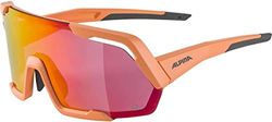 ALPINA Unisex - Volwassenen, ROCKET Q-LITE Sportbril, peach matt, One Size