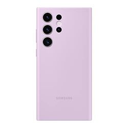 Samsung Galaxy S23 Ultra Silicone Phone Case, Protective Cover w/Color Variety, Smooth Grip, Soft and Sleek Design, US Version, EF-PS918TVEGUS, Lavender