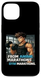 From Anime Marathons to GYM Marathons Coque pour iPhone 13