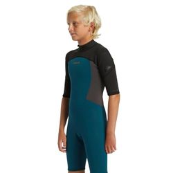 Quiksilver Prologues 2/2 SS SP Bz Monos húmedos, Niños, Midnight Turquesa, Large