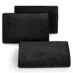 Eurofirany Microfibre Towel Quick-Drying Soft Plain Set of 3 Oeko-Tex Sports Towel and Beach Towel