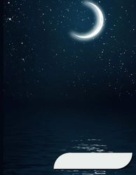 Starry Night College Ruled Notebook – 120 Pages for Writing, Journals, and Study: Perfect for Students, Professionals, and Creatives – Lined Pages for Notes, Journaling, and Organizing