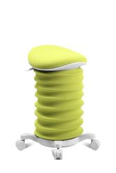TOPSTAR Sitness 4D Tabouret Dynamique à roulettes certifié EGR Vert Pomme HI4 Tabouret de Bureau Ergonomique Hauteur réglable Renforce Le Dos Soulage Les disques intervertébraux