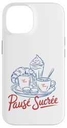Pause Sucrée Café Paris Croissant Delight Case for iPhone 14