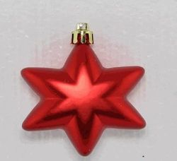 F.G.F. Import Export Plastic Hanger Star 3pcs 7cm 3063, As Photo, One Size