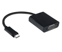 Adapter - USB 3.1 type C naar VGA-aansluiting, maakt aansluiting op een extern scherm mogelijk, compact en eenvoudig te bedienen.