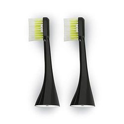 Silk'n ToothWave - Testine per spazzolino da denti, extra morbide/piccole, confezione 2, colore: Nero