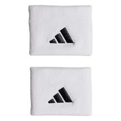 adidas Uniseks-Volwassen Tennis Wristband Small, White/White/Black, M