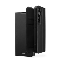 Hama Coque pour Samsung Galaxy S24 Daily Protect [Housse de Protection avec Rangement Carte] [Etui à Rabat] - Noir