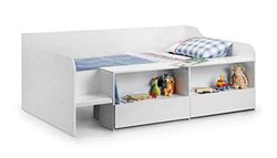 Julian Bowen Lit Bas Stella, Blanc Pur, Simple