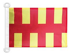 AZ FLAG Nautisk flagga Northumberland County of Northd. - England 30 x 45 cm