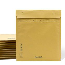 Sobres Acolchados, Sobres de Burbujas, Sobres Acolchados de Burbujas Kraft con Cierre Autoadhesivo, Bolsas para Envíos de Ropa, Sobres Acolchados Kraft - SIDI (220x260mm, 100 uds)