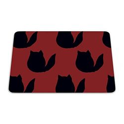 Bonamaison, Tapis de Souris Rectangle Imprimé Numériquement, Fond Antidérapant, pour Bureau et Maison, Taille: 22x18cm