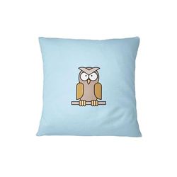 Bona Basics, Fodera decorativa per cuscino decorativa, decorazione per la casa, per divano, caffetteria, Dimensioni: 45X45 cm, colore: azzurro