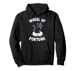 Wheel Of Fortune Robot Vacuum Cleaner Funny Cat Pullover Hoodie