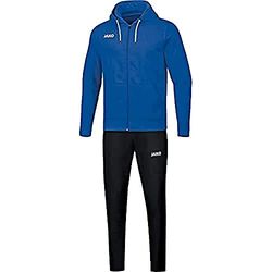 JAKO Base mit Kapuze, Tuta da Jogging. Donna, Colore: Rosso, 42