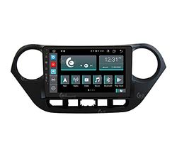 Costum Fit Bilradio för Hyundai I10 Android GPS Bluetooth WiFi USB Full HD Touchscreen Display 7" Easyconnect Processor 8core Röstkontroller