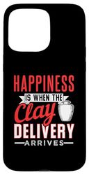 Clay Delivery Pottery Design For A Potter Case for iPhone 15 Pro Max