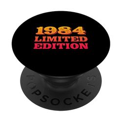 Regalo de cumpleaños de edición limitada de 1980 PopSockets PopGrip Adhesivo