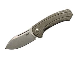 MKM Uniseks zakmes voor volwassenen, kaki, 17,9 cm.