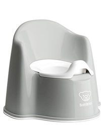 BabyBjörn Pot Fauteuil, Gris/Blanc