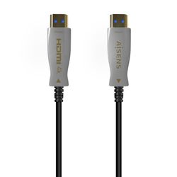 AISENS - A148-0697 - HDMI-kabel V2.0 Aoc Premium High Speed/Hec 4K @60Hz 4:4:4 18Gbps, A/M-A/M, zwart, 70M