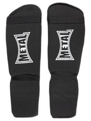 Metal Boxe MB153 Protege-quente/pieds Noir Taille XS