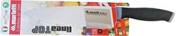 Marietti 1233TP CUCINA koksmes, glad lemmet, zwart/grijs, 22 cm lemmetlengte