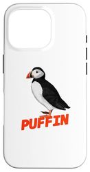 Puffin Bird Lover Bird Watcher Birding Biologist Case for iPhone 16 Pro