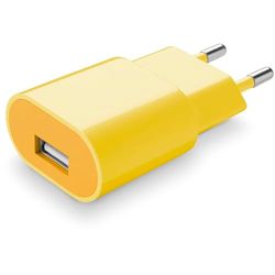 Cellularline | Caricabatterie da Rete | Caricabatterie da rete colorato